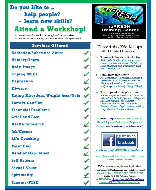Workshop Info 2013-11