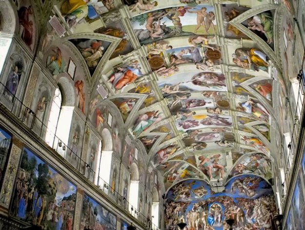 The Sistine Chapel in Rome