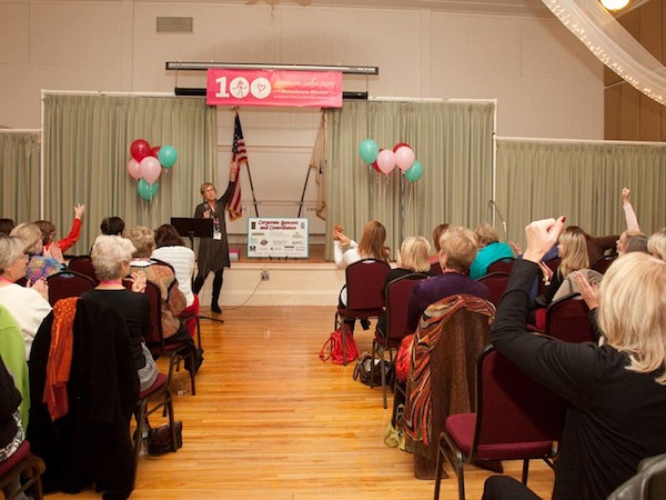 Women at 100+ Women Who Care Southern Maine