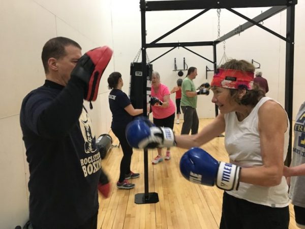 Laurie Hadlock Rock Steady Boxing