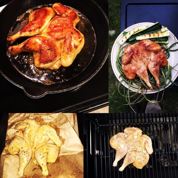 Summer grilled chicken