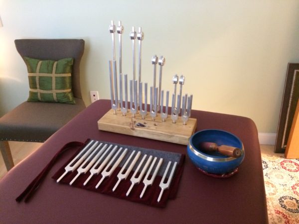 Tuning forks for healing