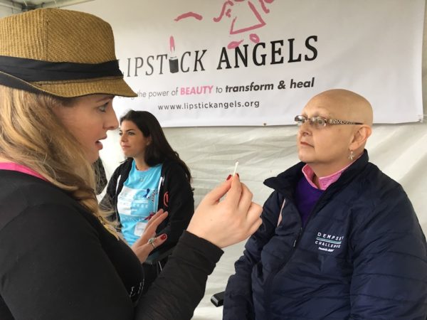 Lipstick Angels at the Dempsey Challenge