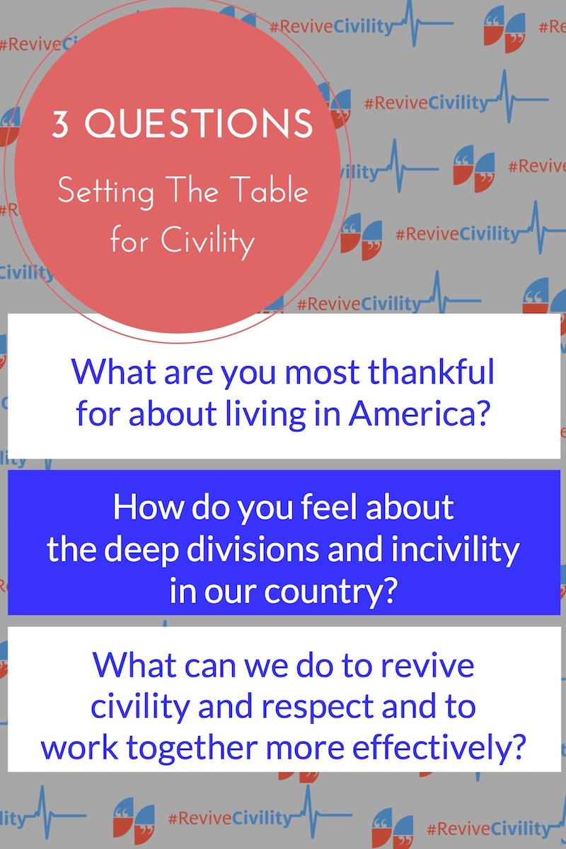 Revive Civility Questions