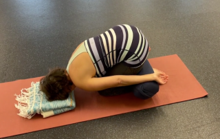 Martha Williams Gentle Yoga posture