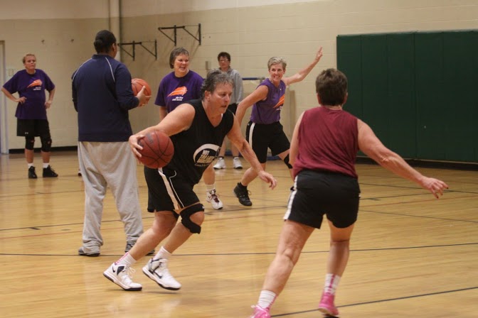 Deb Smith Women over 50 Maine basketball