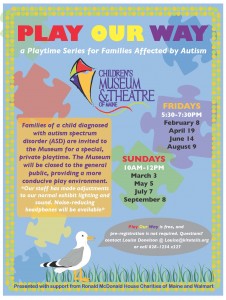 Play our way flyer Children's Museum of Maine