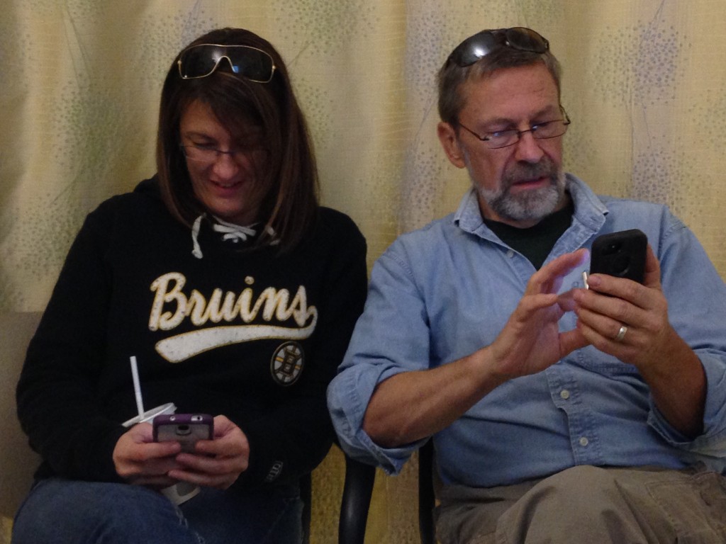 Becky and Barry at Mercy Hospital