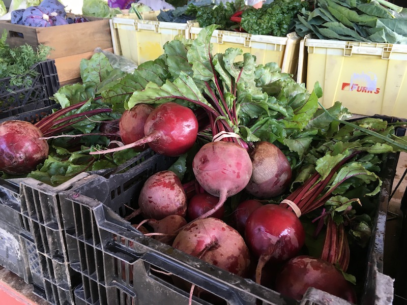 Beets from farm share