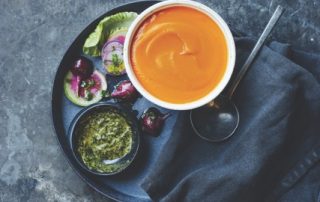 Moroccan Carrot Soup/Cancer Fighting Kitchen