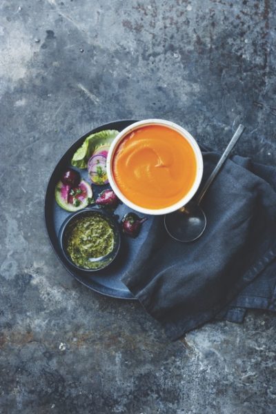 Moroccan Carrot Soup/Cancer Fighting Kitchen
