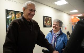 Michelle Keenan, Clinical Coordinator of Heart Health & Wellness Center at Memorial Hospital, NH, talks about exercise with Dave Cianciolo.