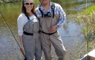 Nicole Petit, who has diabetes, and her boyfriend Mark