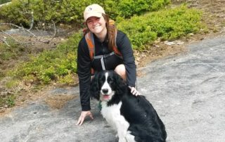 Nicole on Pleasant Mountain