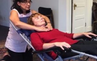 Diane and Ilma Reiki session