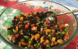 Black bean salad