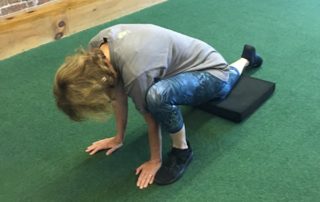 Hip flexor stretch