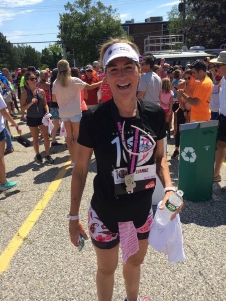 Luanne Cameron at Tri for a Cure