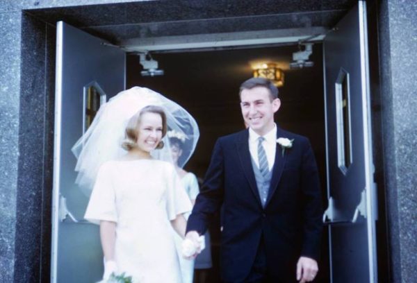 John and Gloria Tewhey wedding/Living with grief