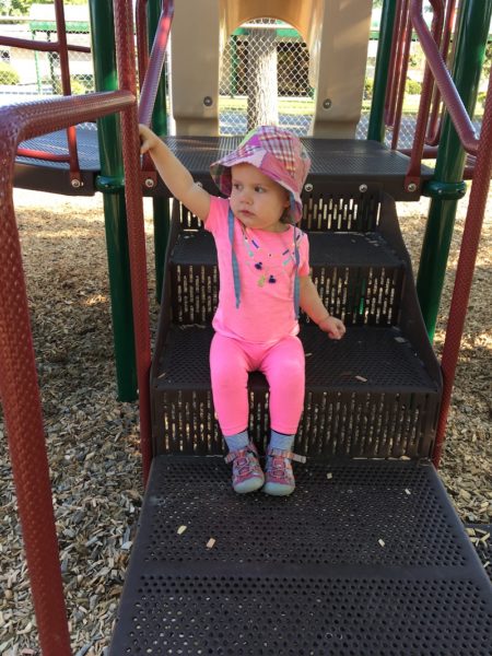 Granddaughter at playground