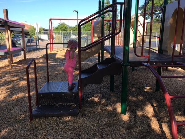 Granddaughter at playground