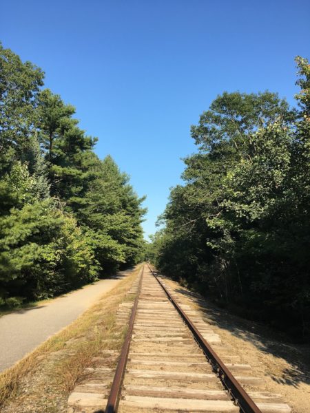 Mountain Divison Trail railroad tracks
