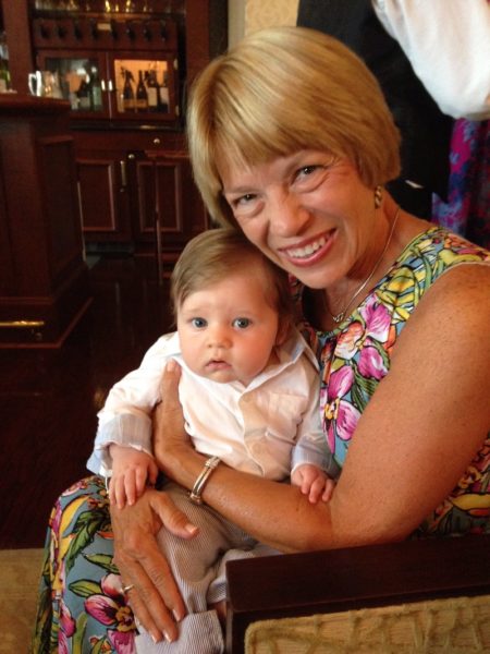 Jan Willis and grandson Will