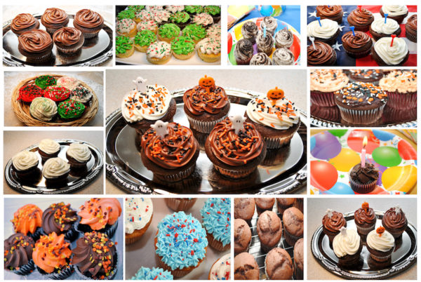 Lots of cupcakes