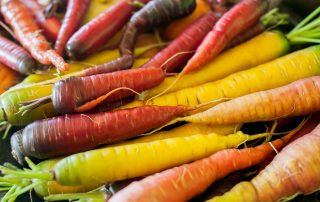 Heirloom carrots