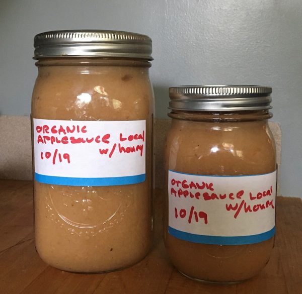 Applesauce made by Barry Atwood