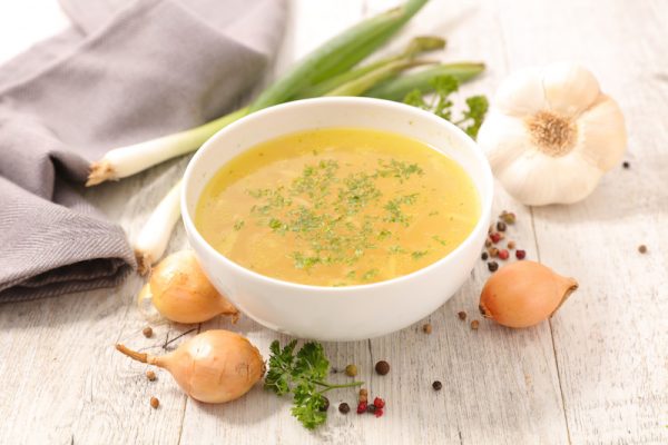 Bowl of chicken soup/Adobe stock