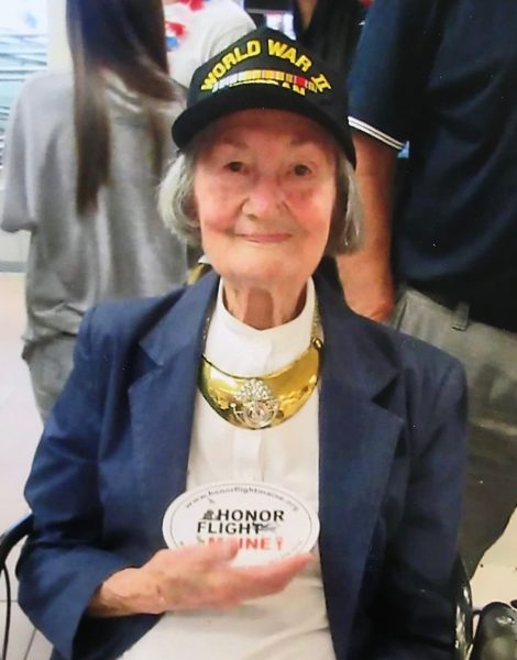 Leona Chasse/WWII veteran and Code Girl