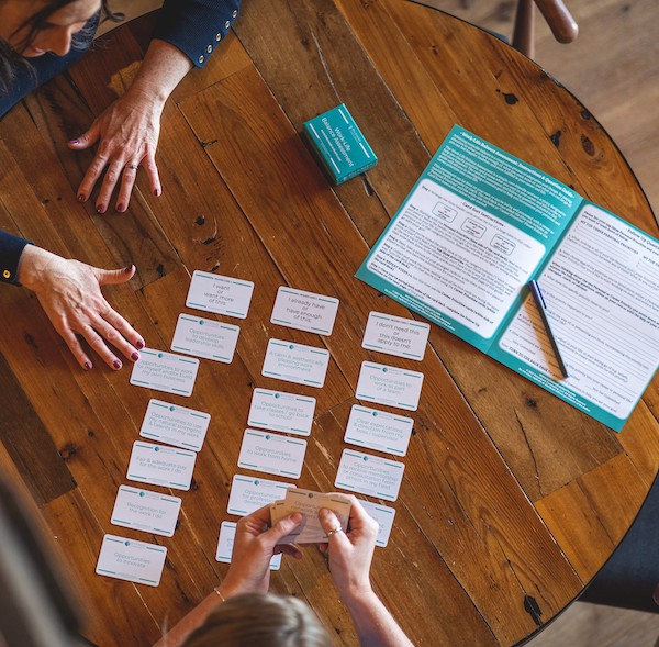 Card sort work life balance