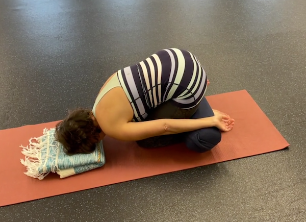Martha Williams Gentle Yoga posture