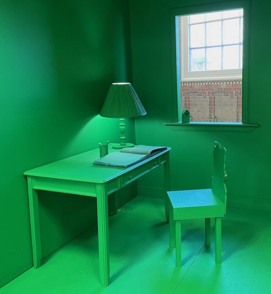 Green desk/memoir